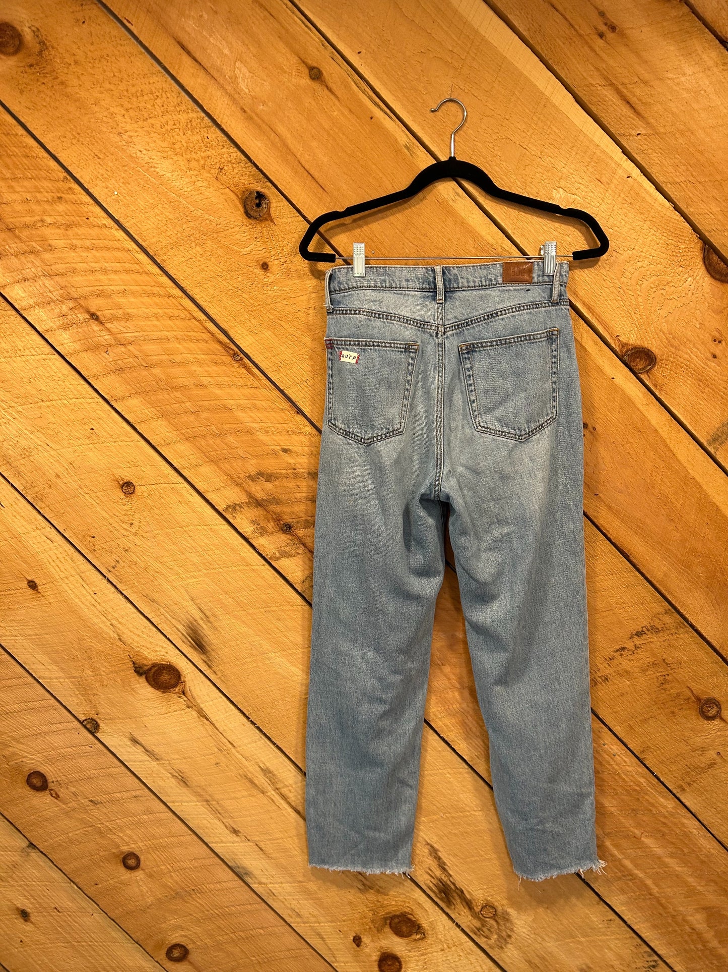 BLOOM PATCH AND BLOCK JEANS