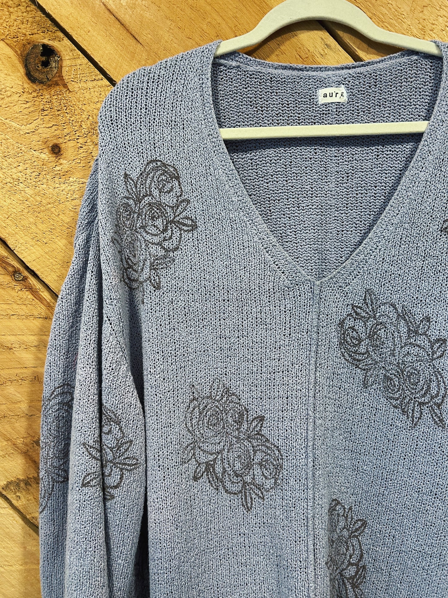 GARDEN BLOOM BLOCKED SWEATER