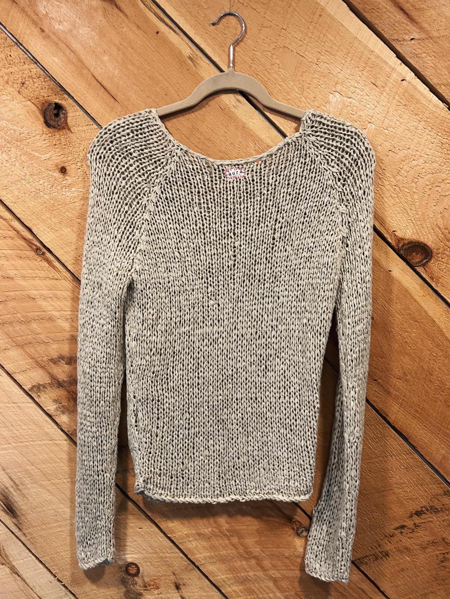 BOTIANCAL BLOOM CROCHET SWEATER