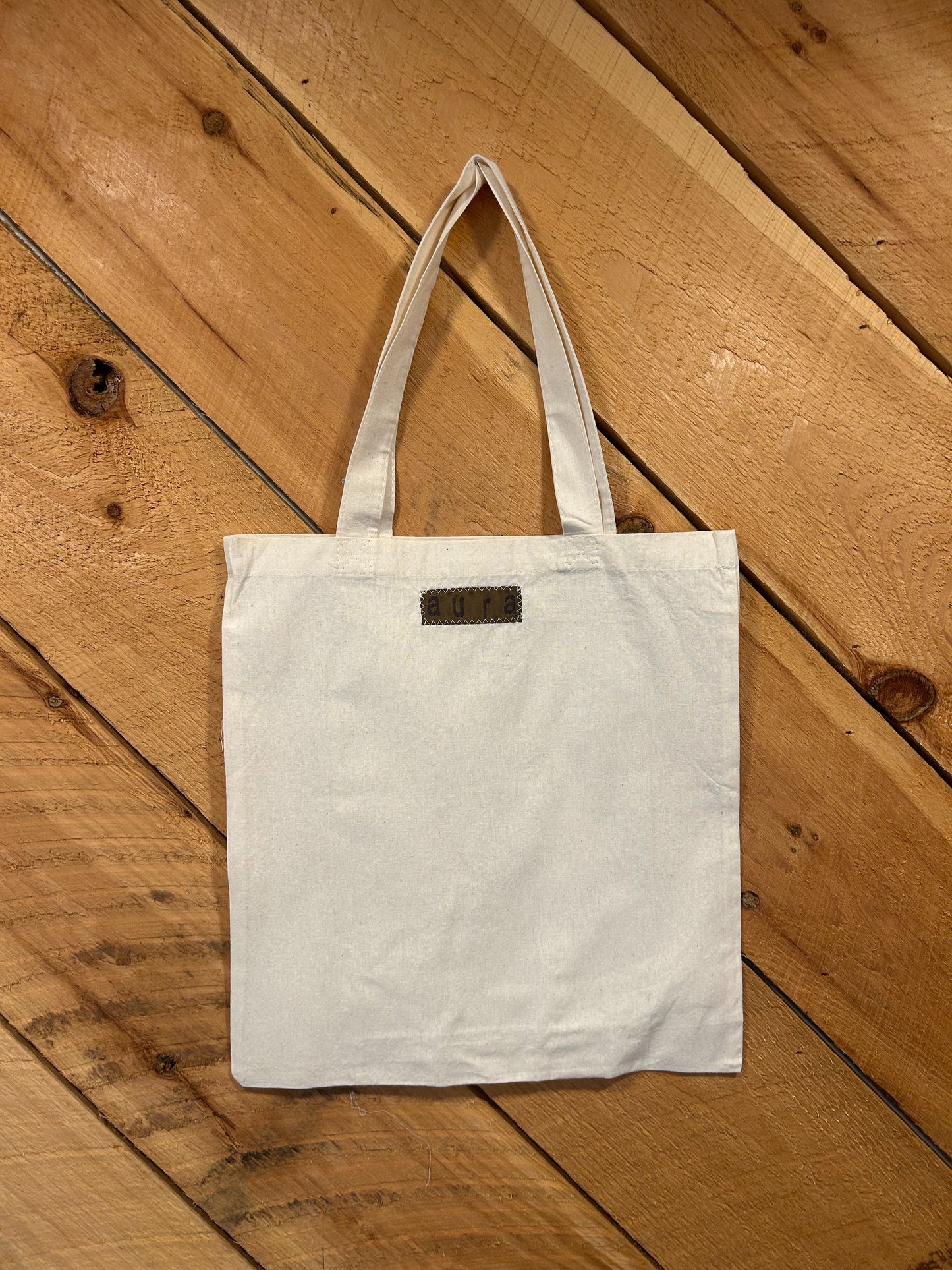 CELESTIAL PETALS CYANOTYPE TOTE