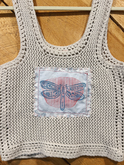 CROCHET DRAGONFLY TANK
