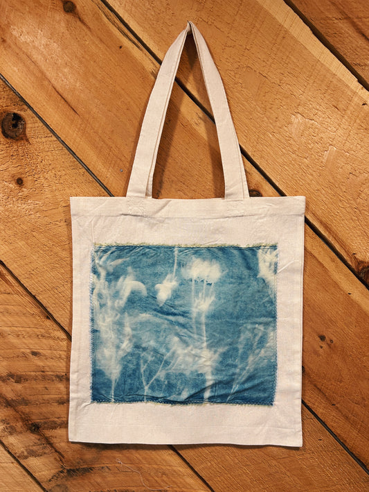 ETERNAL SUMMER CYANOTYPE BAG