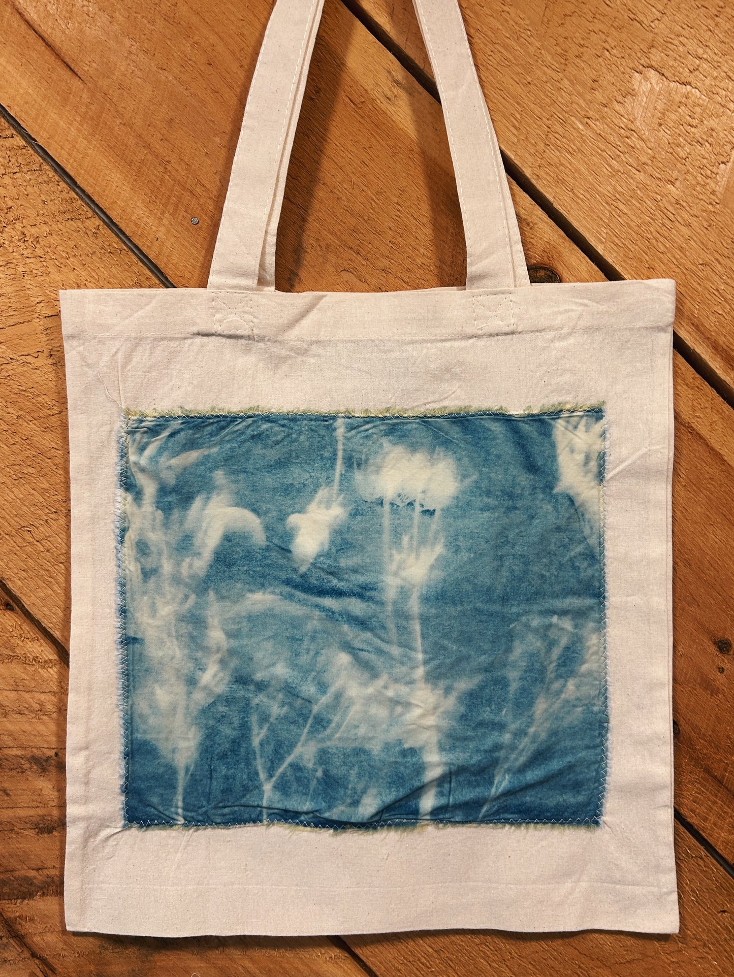 ETERNAL SUMMER CYANOTYPE BAG