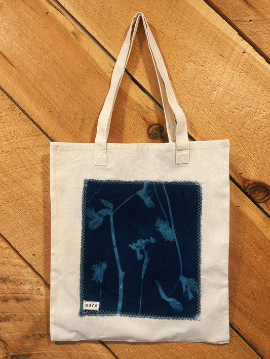 TWILIGHT GARDEN CYANOTYPE