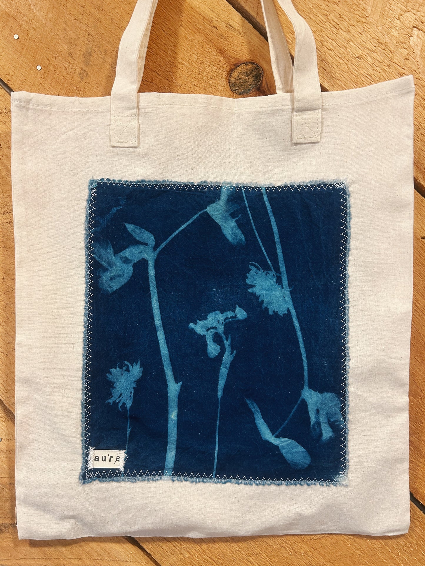TWILIGHT GARDEN CYANOTYPE